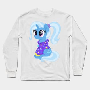 Trixie in a hoodie Long Sleeve T-Shirt